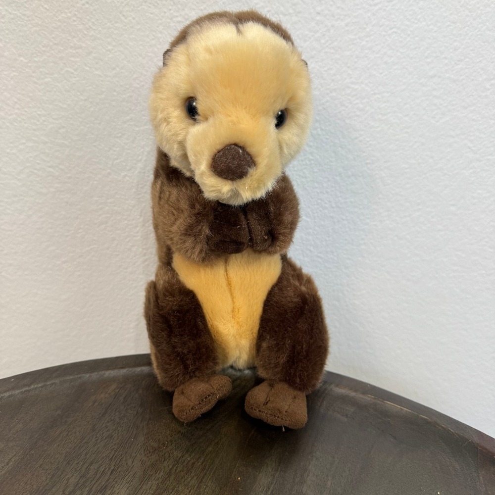 Miyoni by‎ Aurora Sea Otter Plush Stuffed Animal Toy Brown Collectible